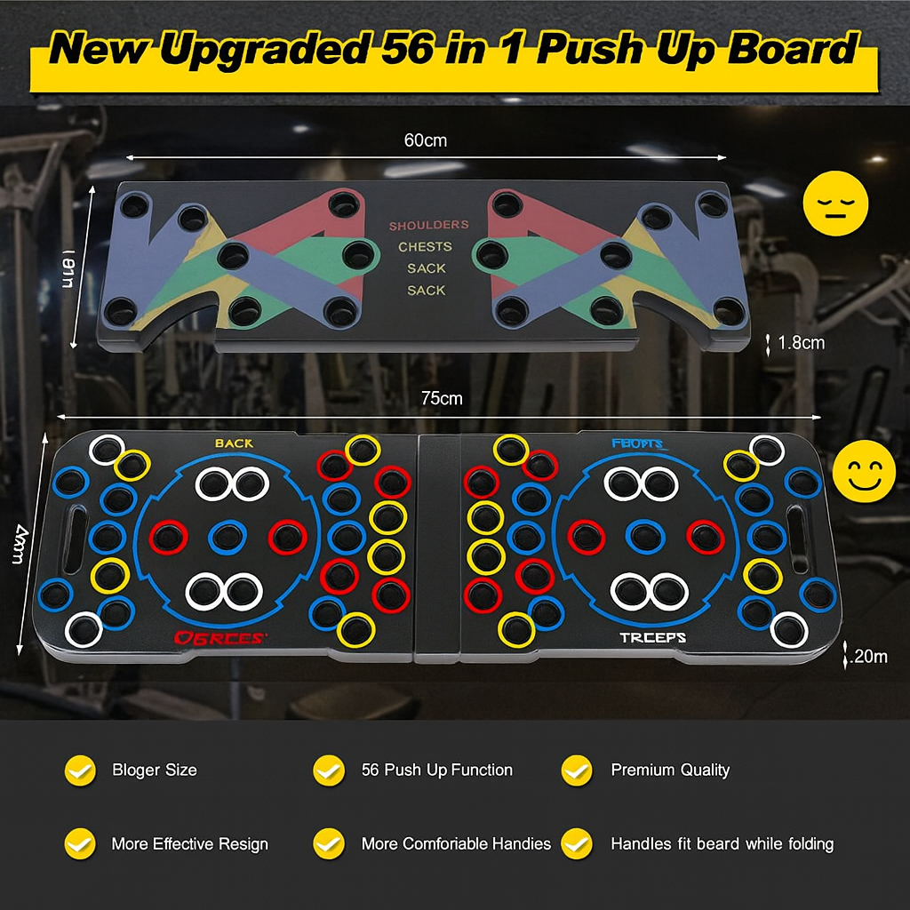 Evolve – Color-Coded Push Up Board