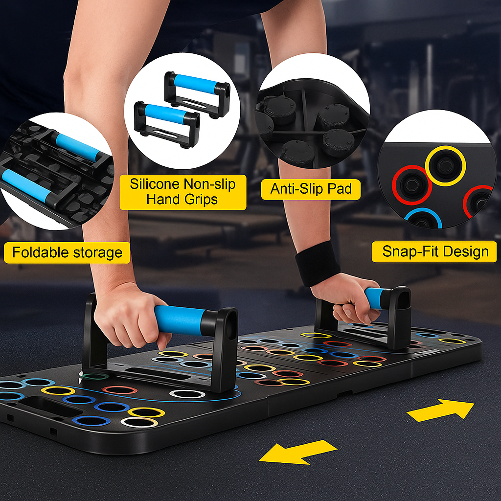 Evolve – Color-Coded Push Up Board