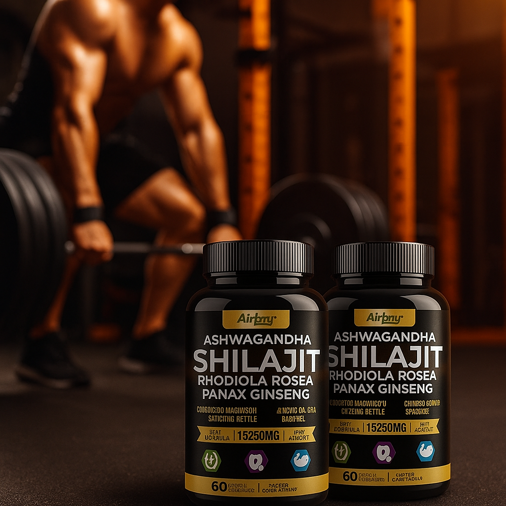 Evolve Shilajit capsules - Increase Muscle Mass, Improve Endurance, Energy Supplement