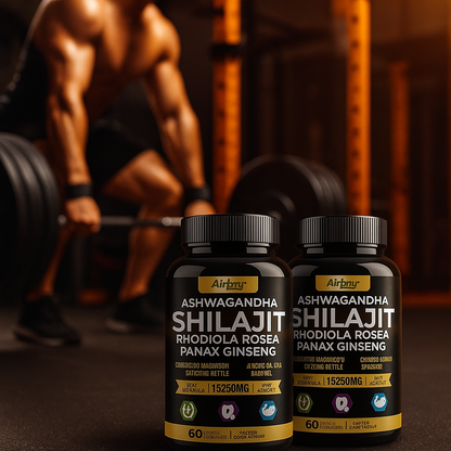 Evolve Shilajit capsules - Increase Muscle Mass, Improve Endurance, Energy Supplement