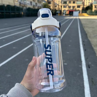 Straw Water Bottle