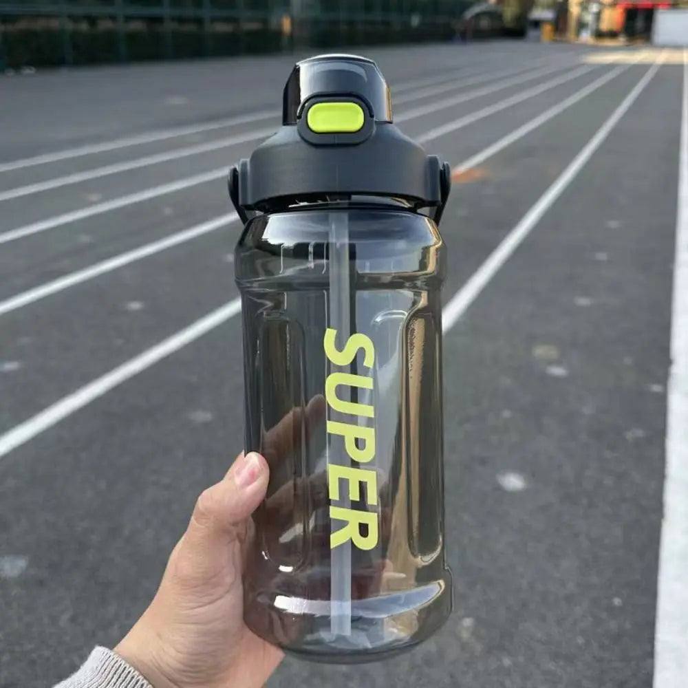 Straw Water Bottle